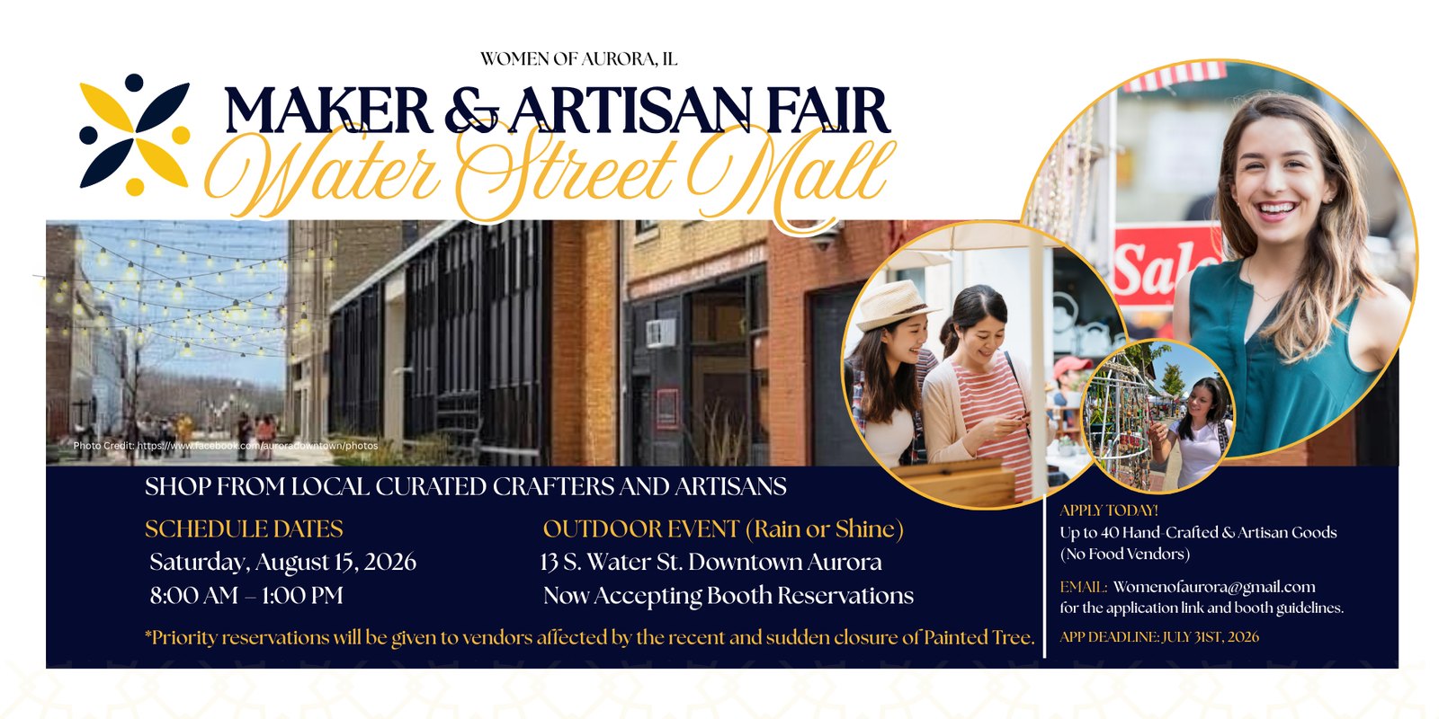 Maker & Artisan Fair on Water Street Mall