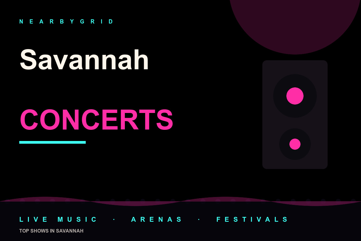 Top Savannah Concerts