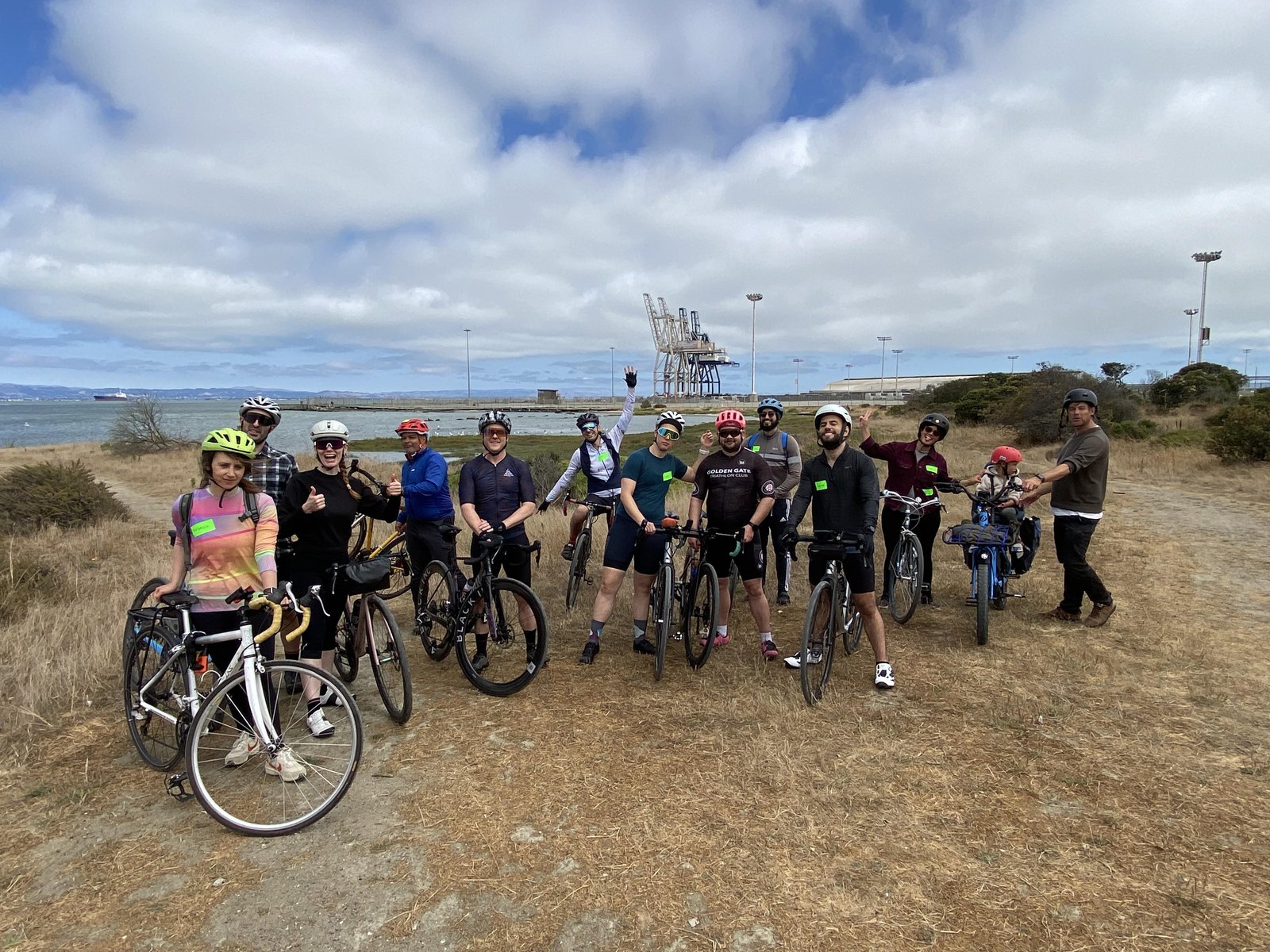 Bike Ride to Library Day at the New Farm