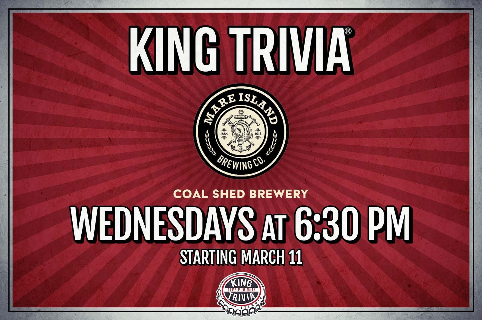 Trivia Night at Coal Shed Brewery