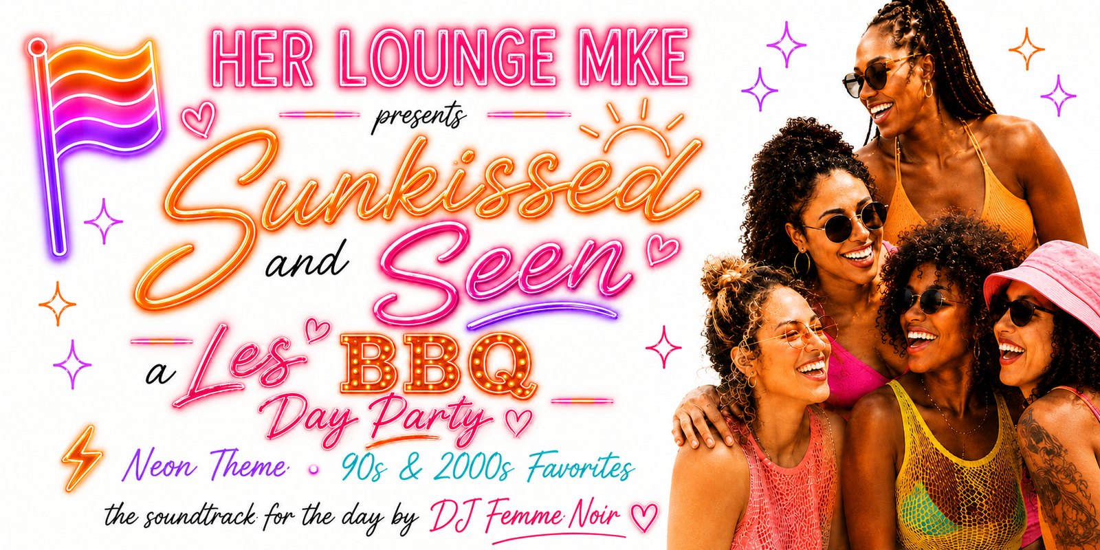 Sun-Kissed and Seen: a LesBBQ Day Party