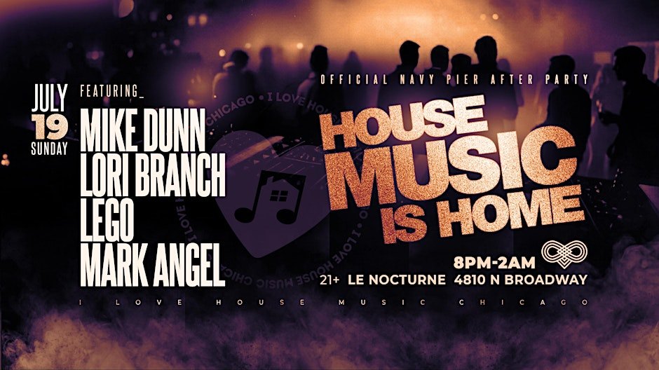 The Official After Party of House Music is Home at Navy Pier