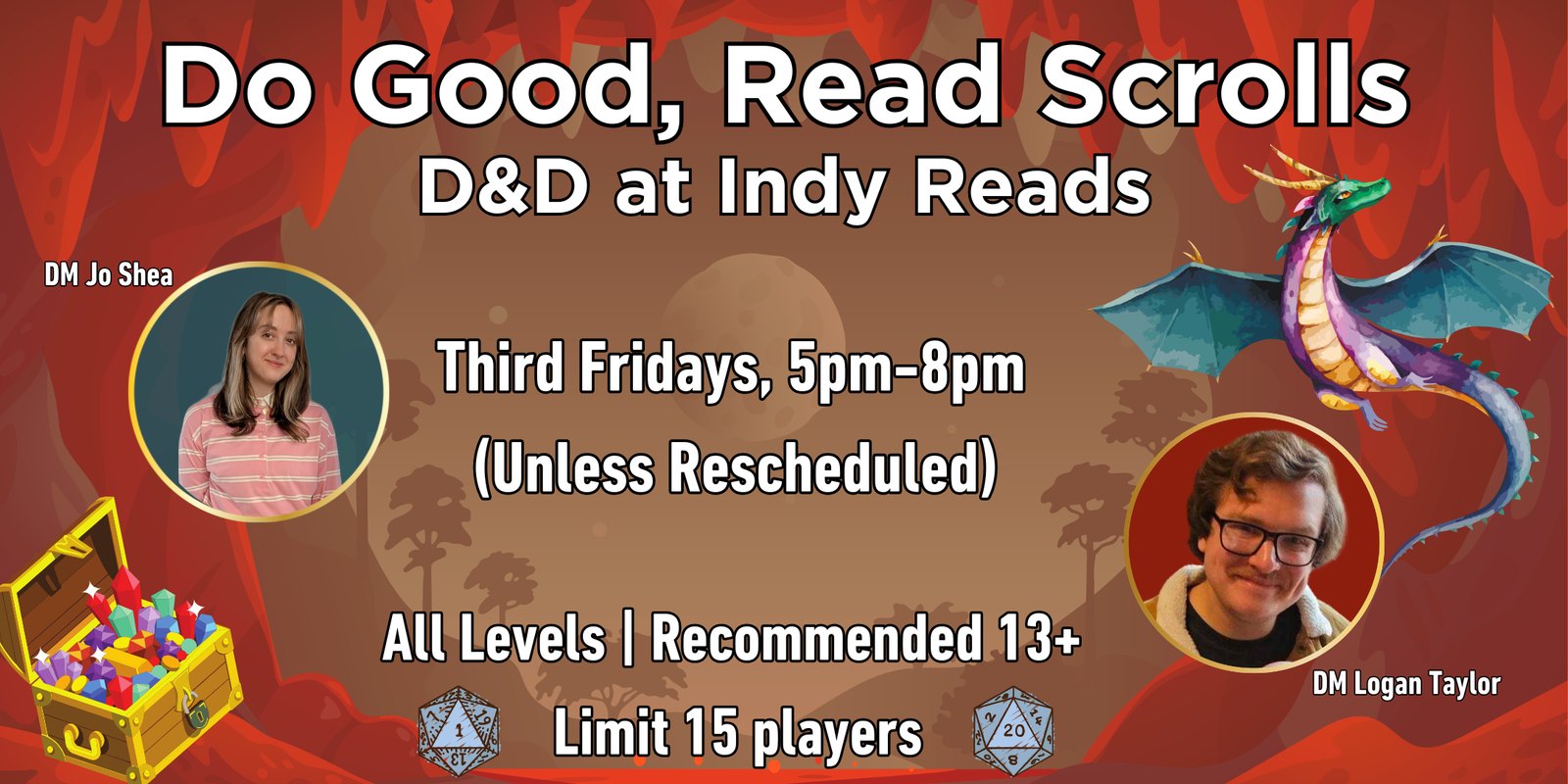 Do Good, Read Scrolls: D&D at Indy Reads