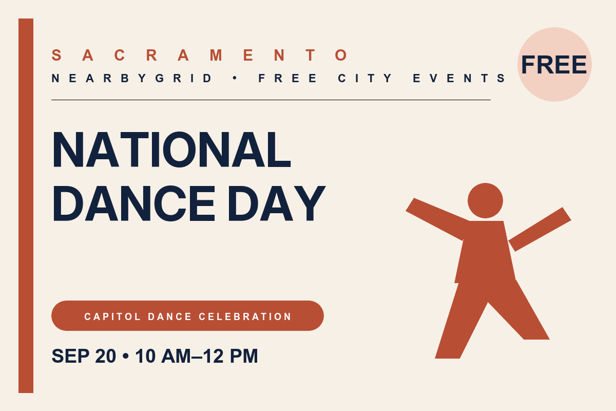 FREE Sacramento: National Dance Day at the Capitol