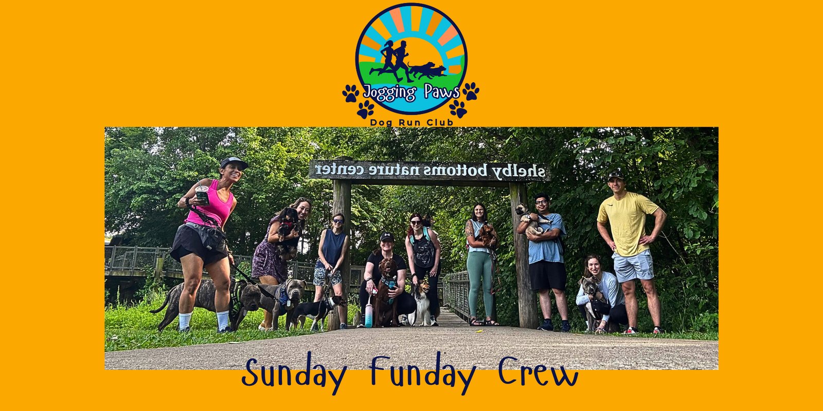 Jogging Paws Sunday Meetup @ Shelby Bottoms Park