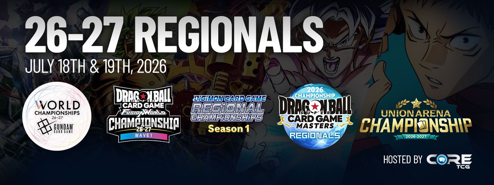 26-27 Bandai Regional Championships - Saturday