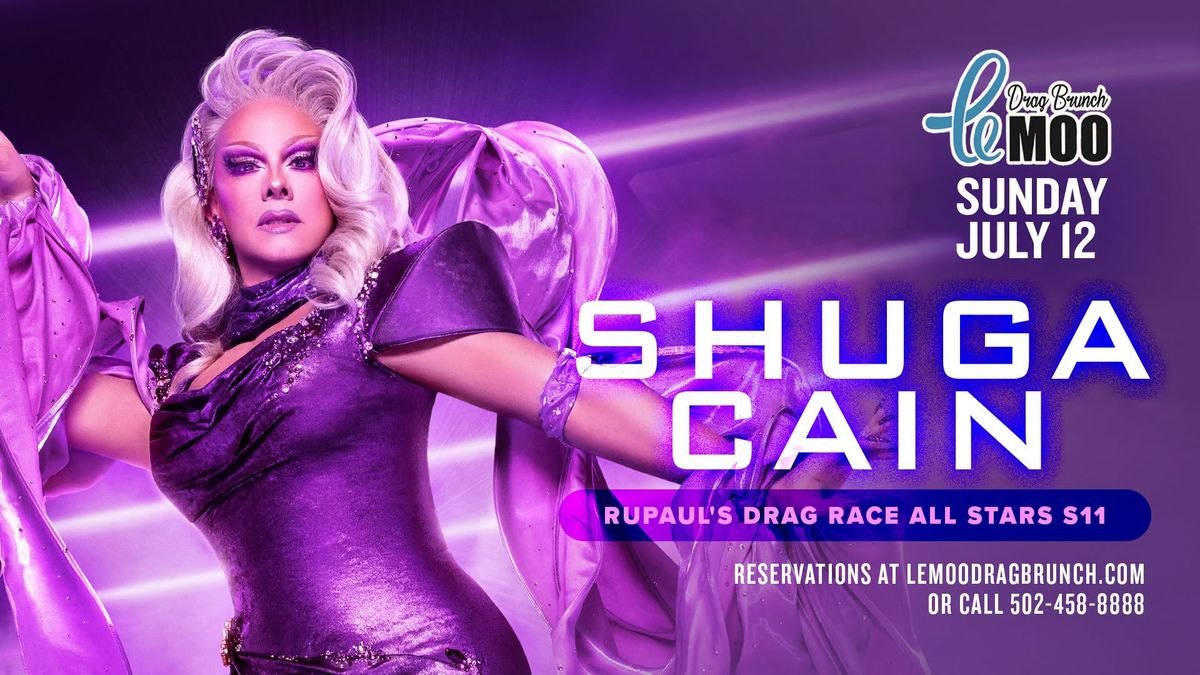 Shuga Cain Drag Brunch at Le Moo