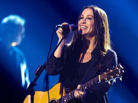 Alanis Morissette with Sadie Jean