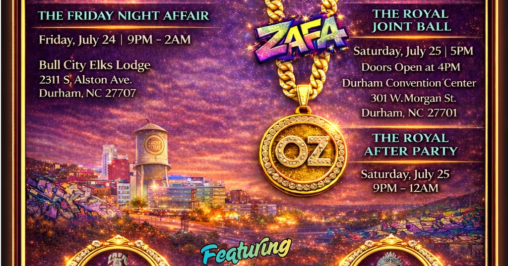 ZAFA Joint Ball Weekend - Friday Night Affair