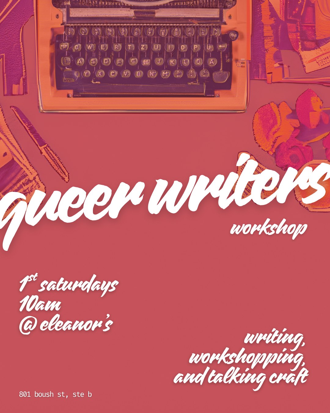 Queer Storytellers Workshop
