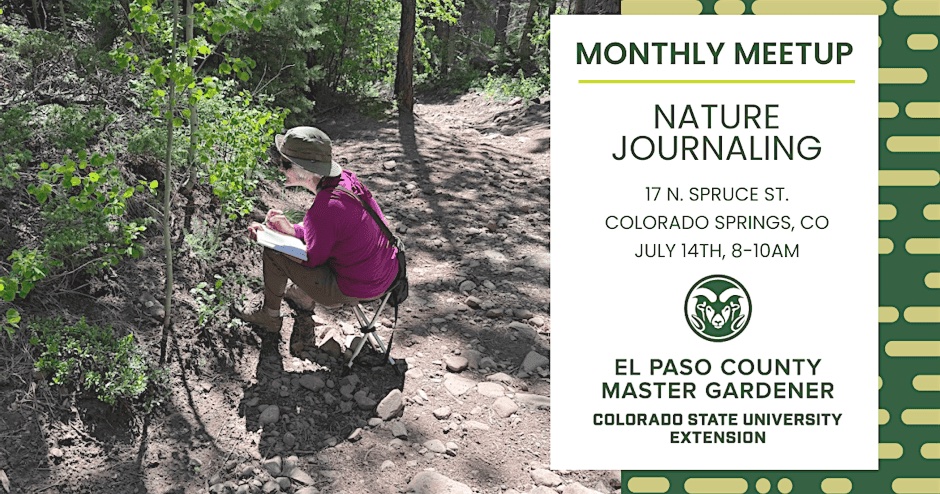 Nature Journaling Meetup — Colorado Springs (CSU Extension)