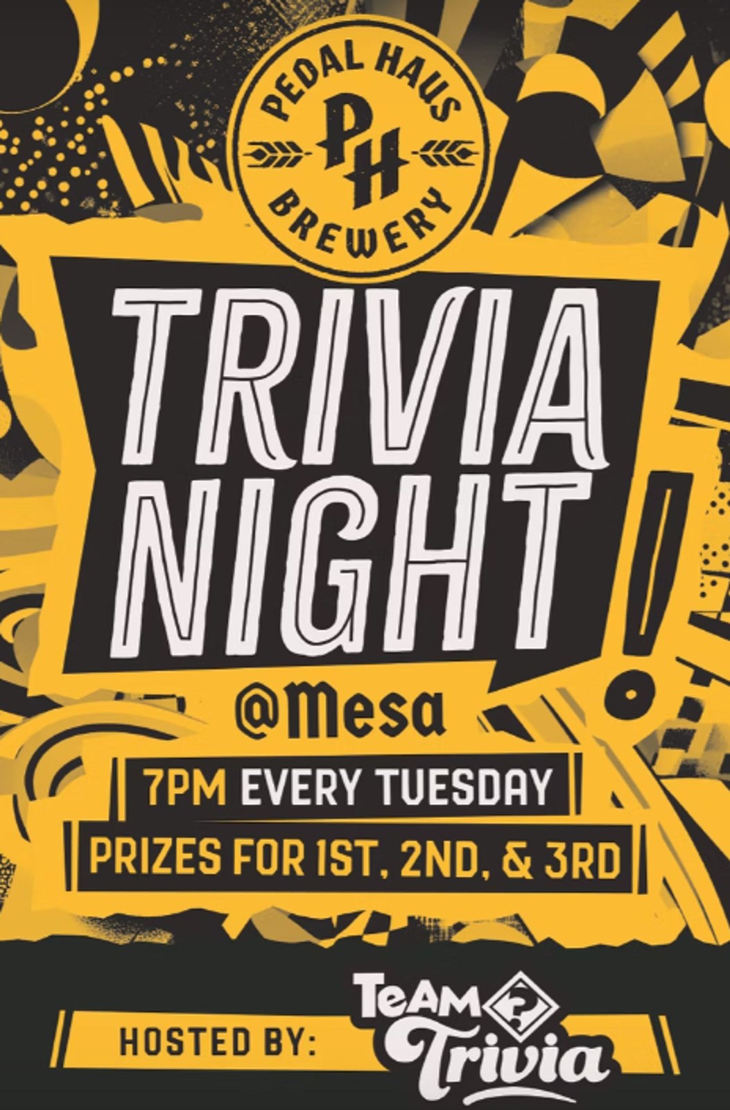 Trivia Night at Pedal Haus Mesa