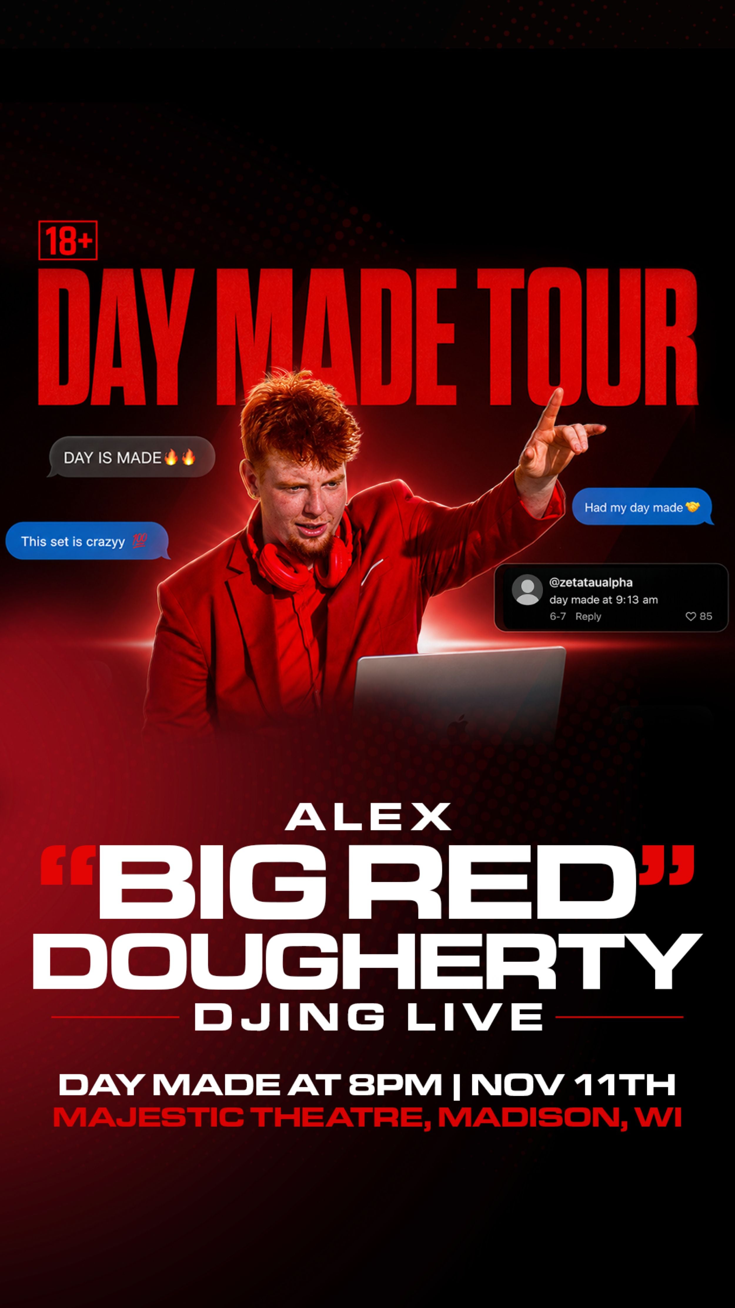Day Made Tour Ft. Big Red DJ Set (Alex Dougherty of Dougherty Dozen)