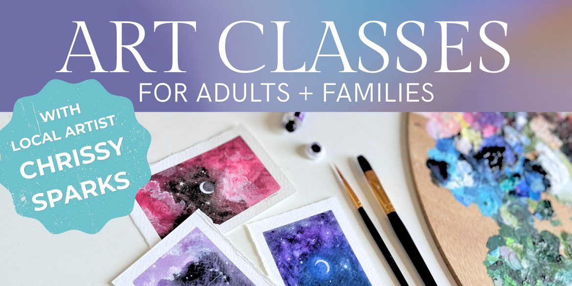 Local Art Classes for Adults + Families