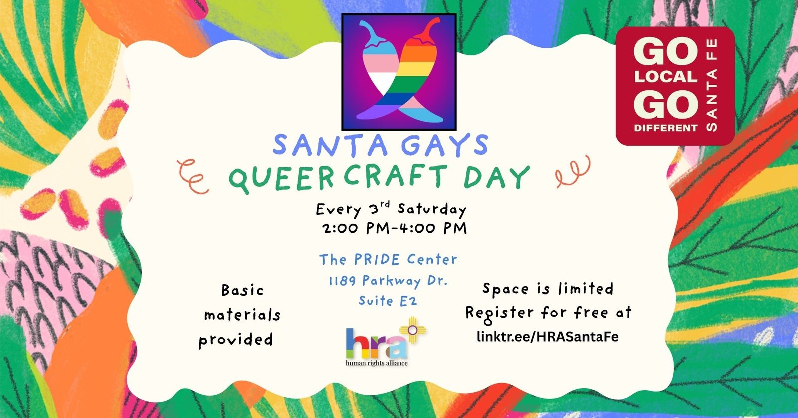 Santa Gays Queer Craft Day