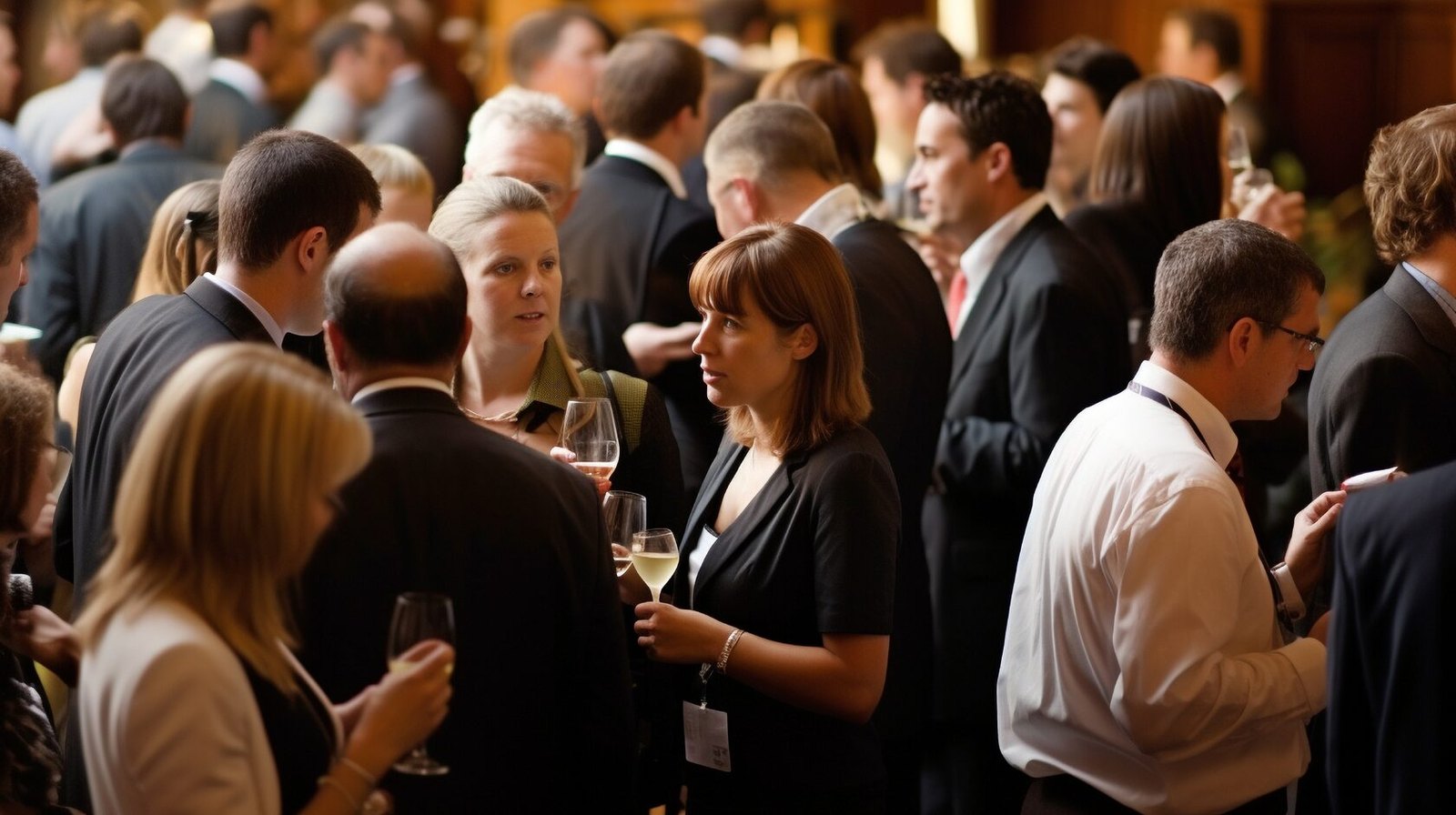 Startups, Entrepreneurs and Investors Networking with Elevator Pitch