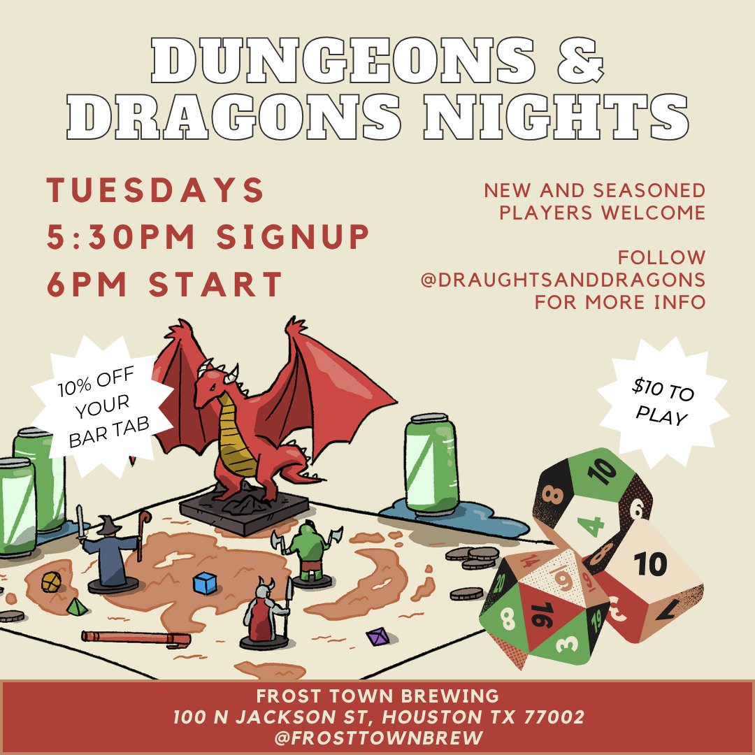 Dungeons and Dragons Night