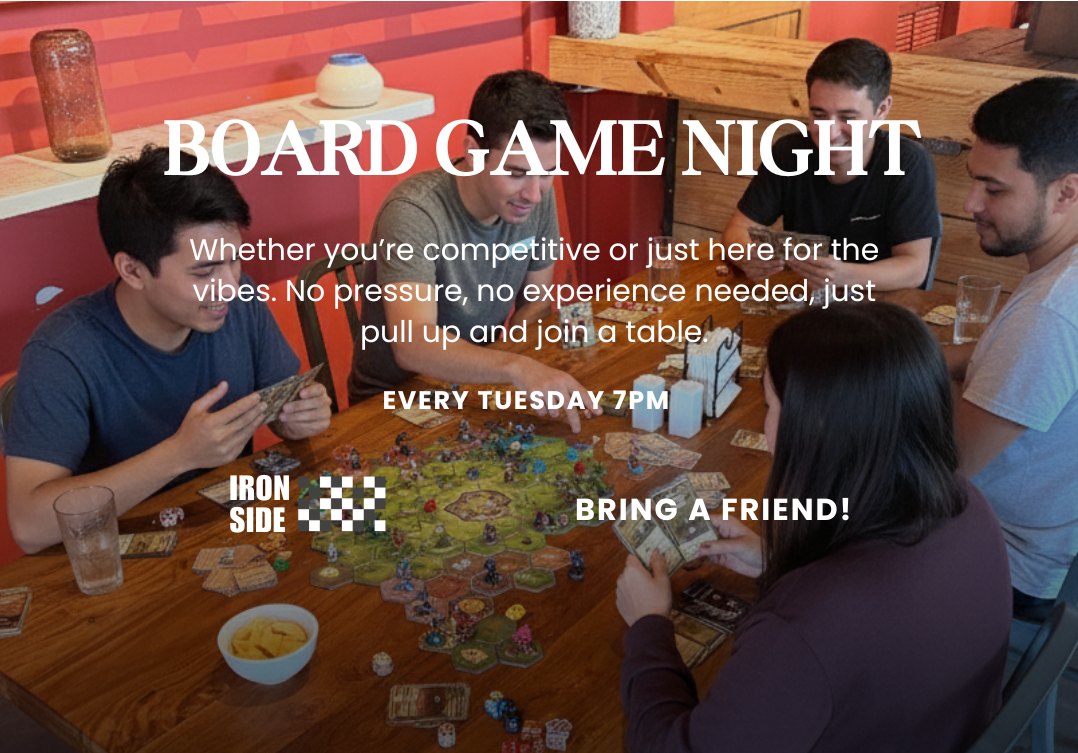 Board Game Night at Miami Ironside