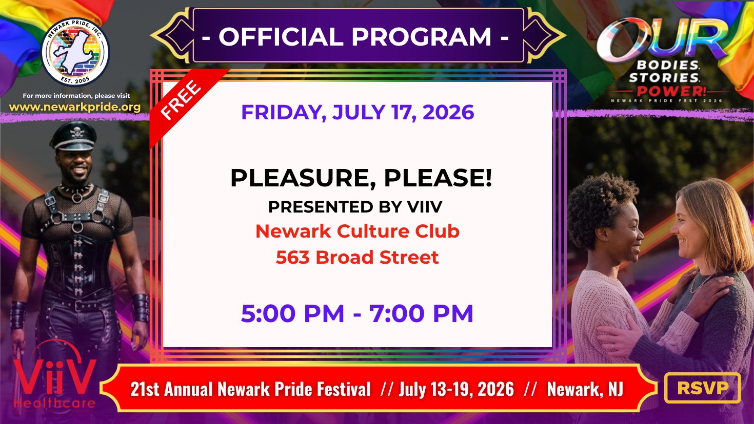 Pleasure, Please presented by ViiV Healthcare