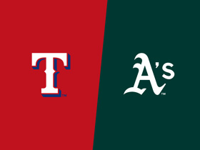 Rangers at Athletics