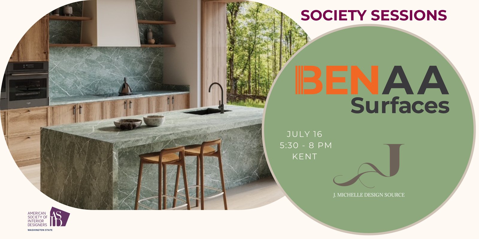 ASID WA Society Session at Benaa Surfaces
