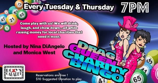 Drag Queen Charity Bingo