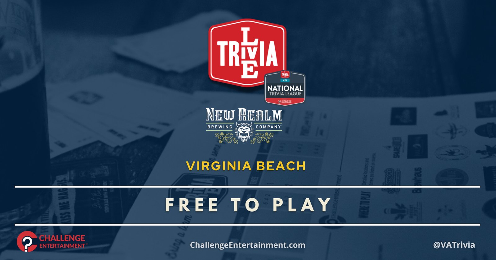 Weekly Live Trivia Nights at New Realm Brewing Company