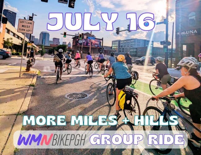 BikePGH Thursday Group Ride (More Miles + Hills)