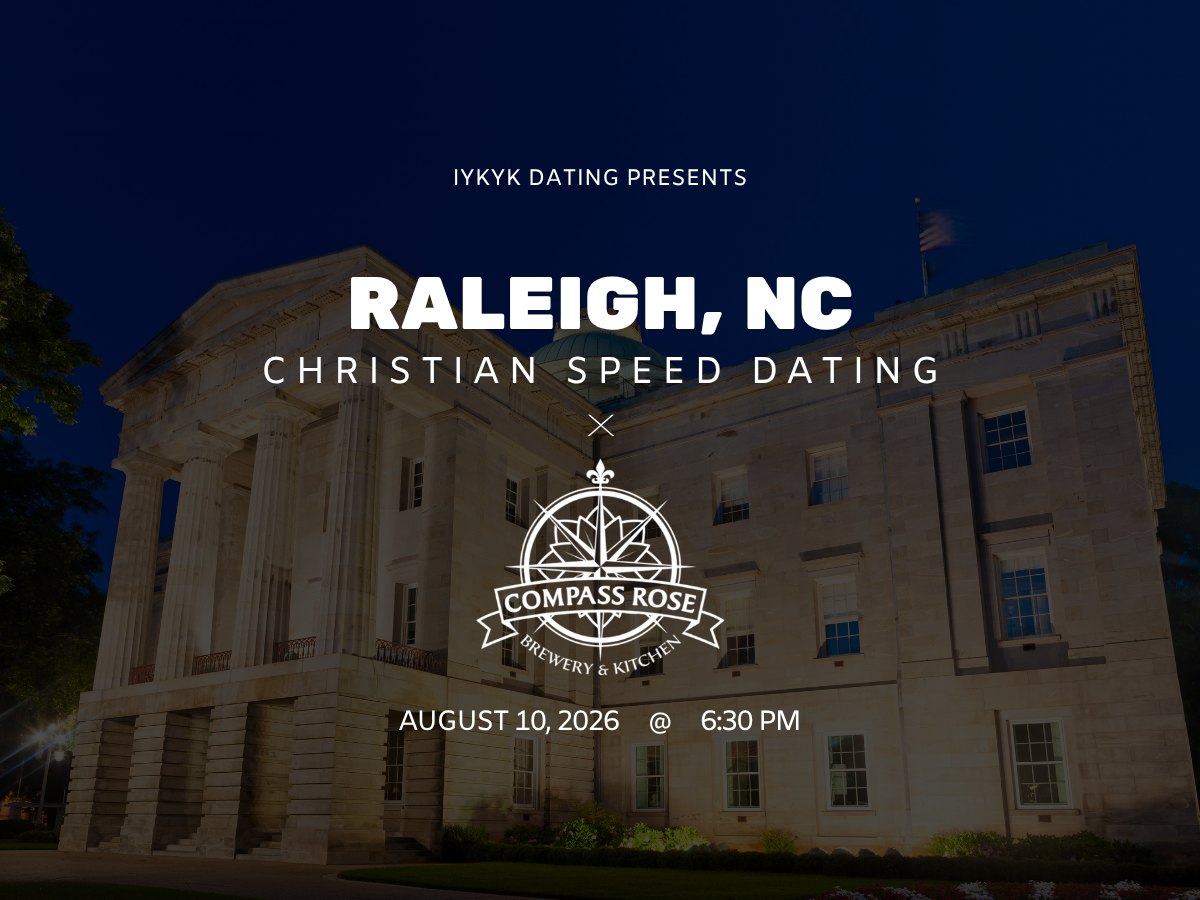 Raleigh Christian Speed Dating - 20s-30s