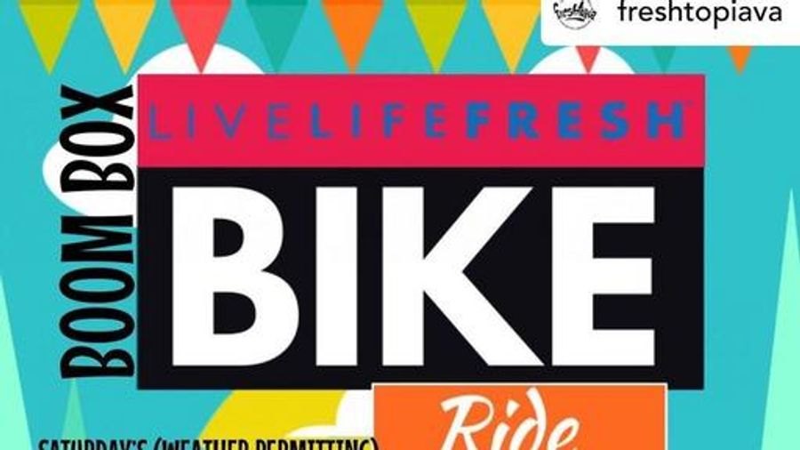 LIVE.LIFE.FRESH Boom Box Bike Ride