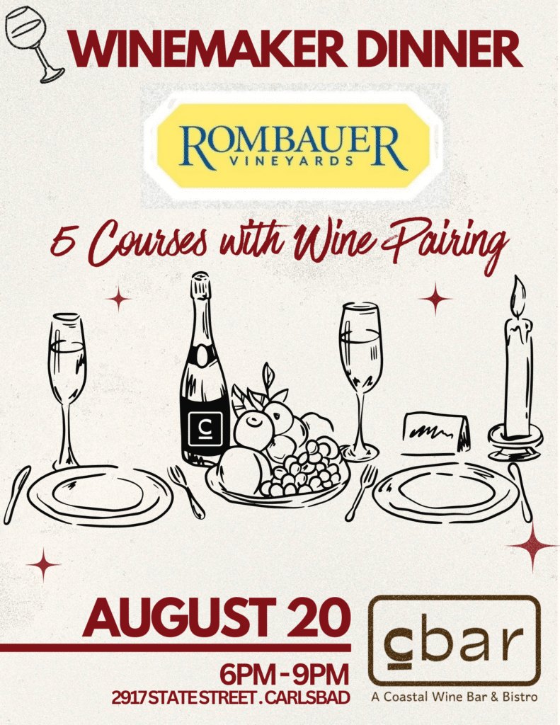 Winemaker Dinner with Rombauer Wines