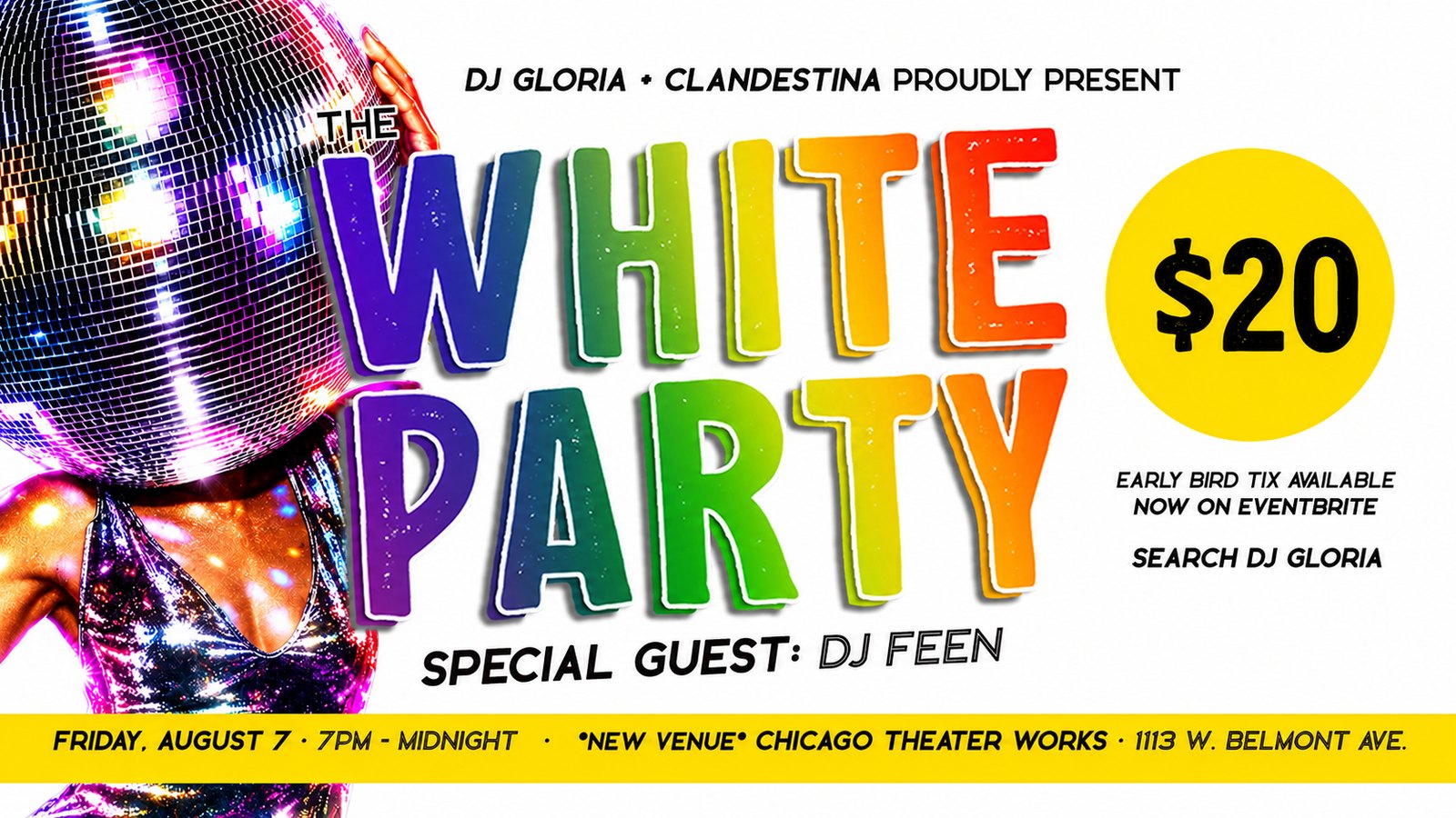 The White Party: DJ Gloria and Clandestina