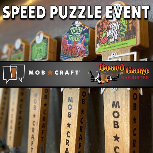 Speed Puzzle Event at Mobcraft Beer