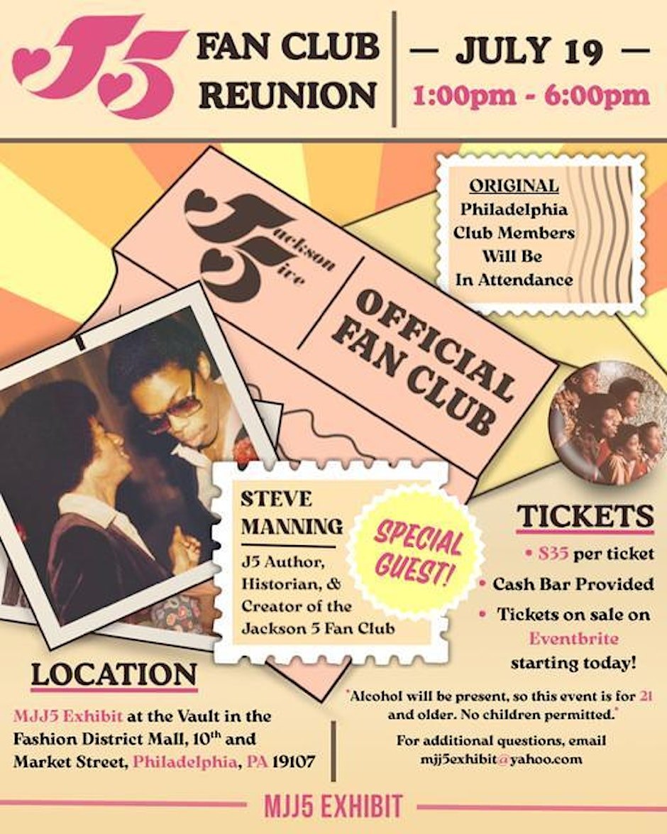 MJJ5 Exhibit Jackson 5 Fan Club Reunion