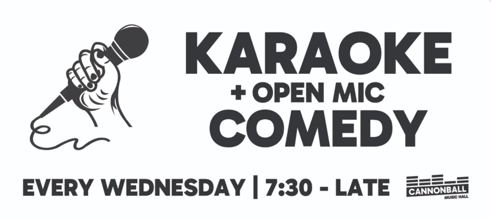 Karaoke & Comedy Open Mic
