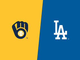 Brewers at Dodgers