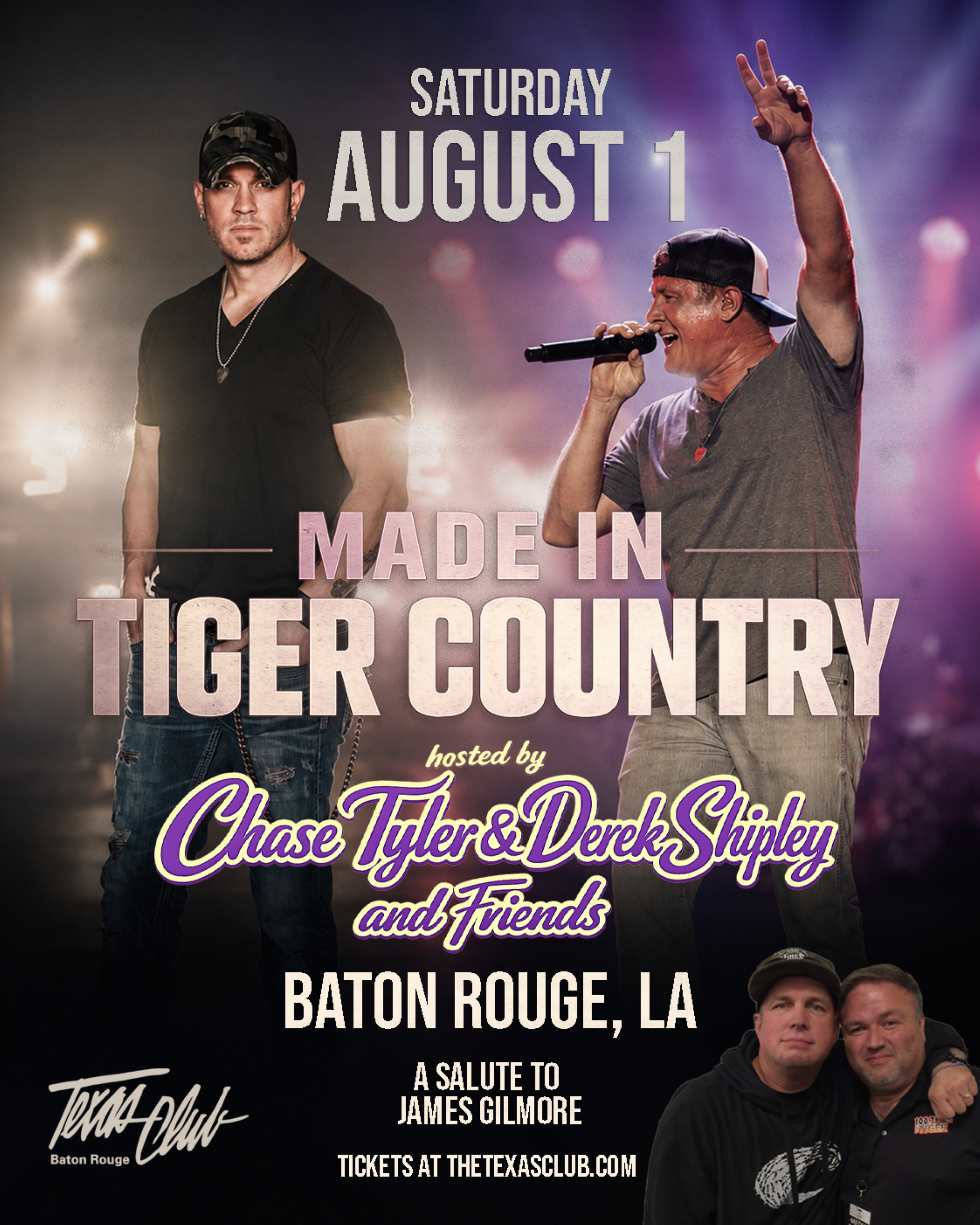 MADE IN TIGER COUNTRY A Salute to James Gilmore