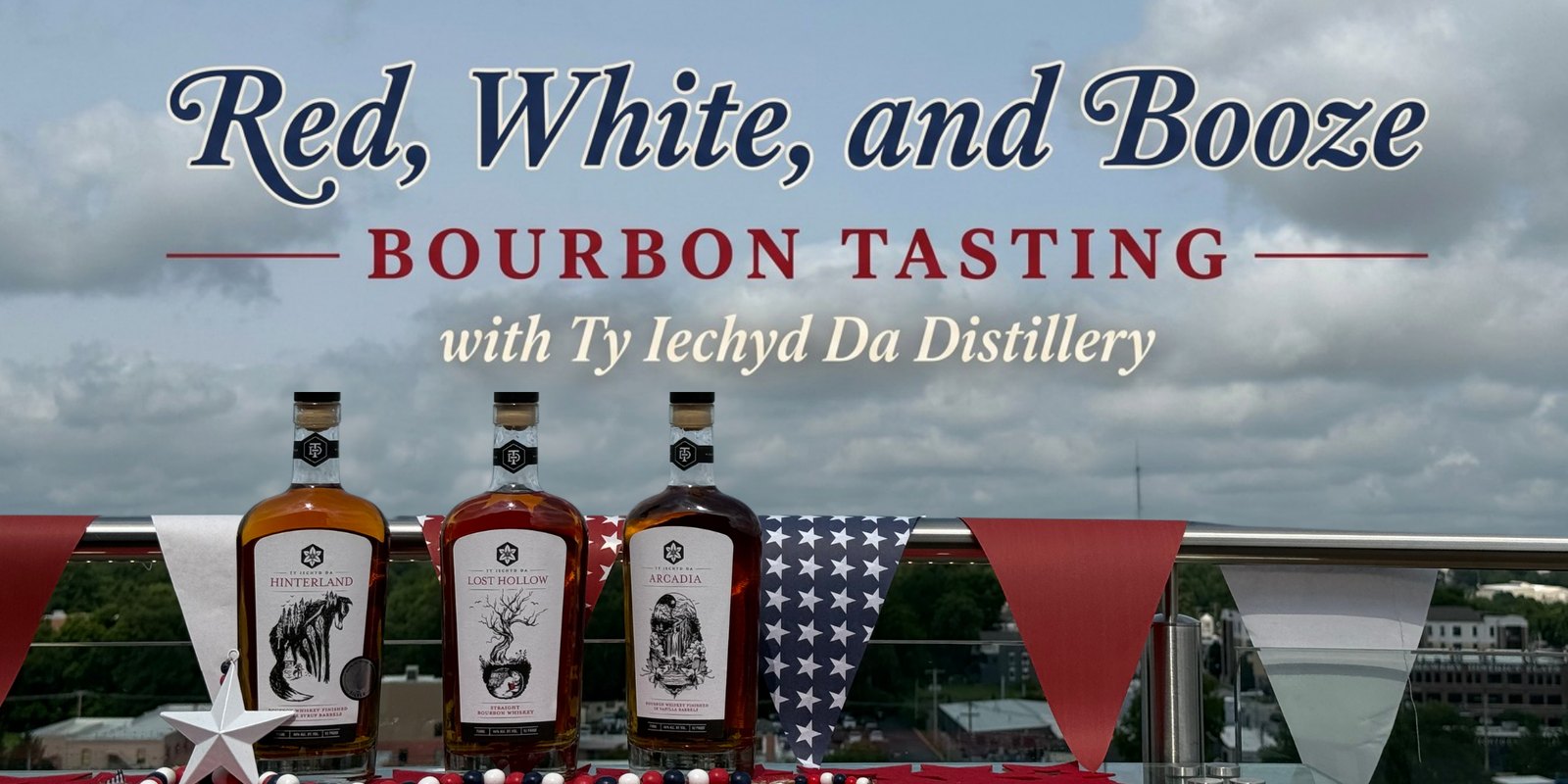 Red White and Booze Bourbon Tasting