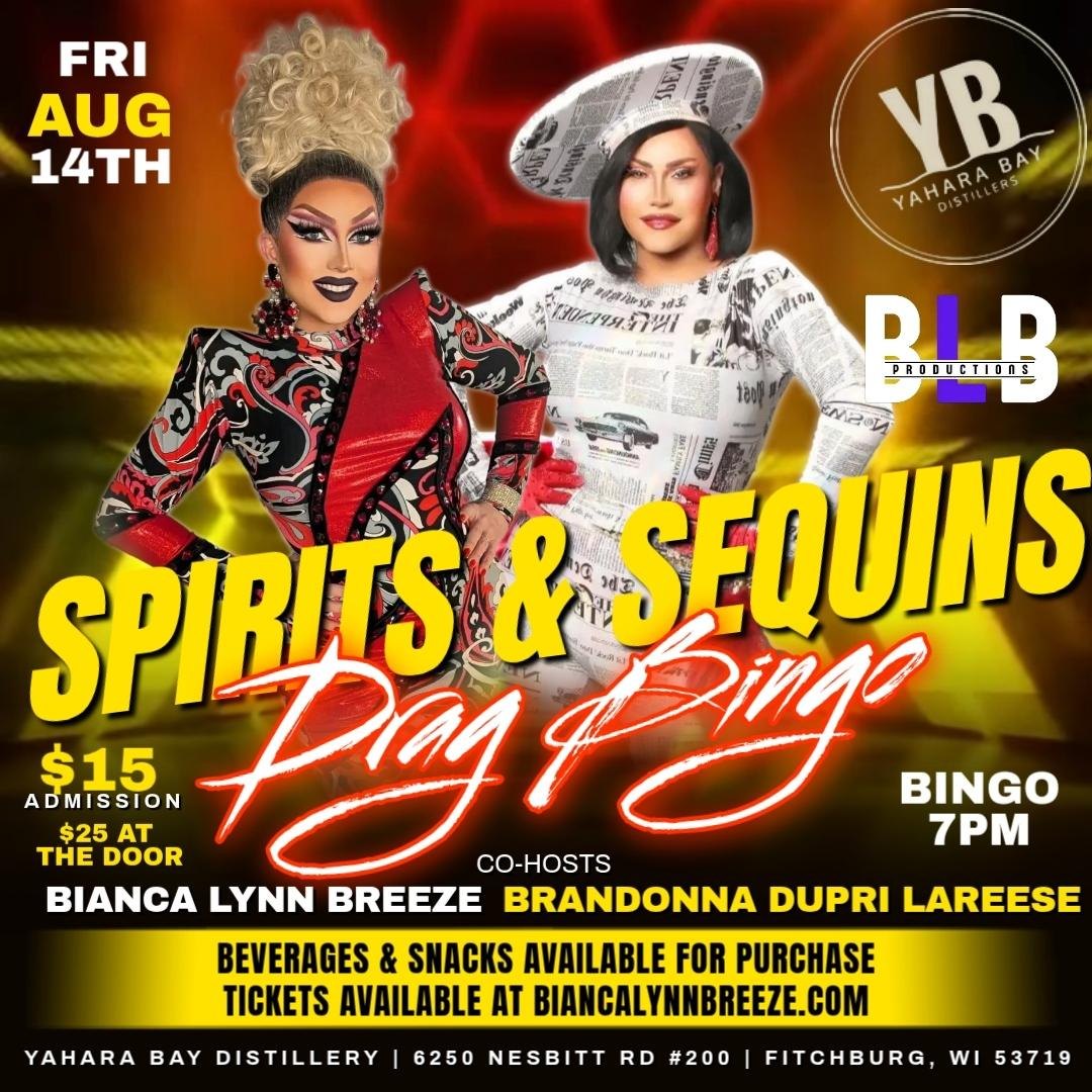 Spirits and Sequins Drag Bingo