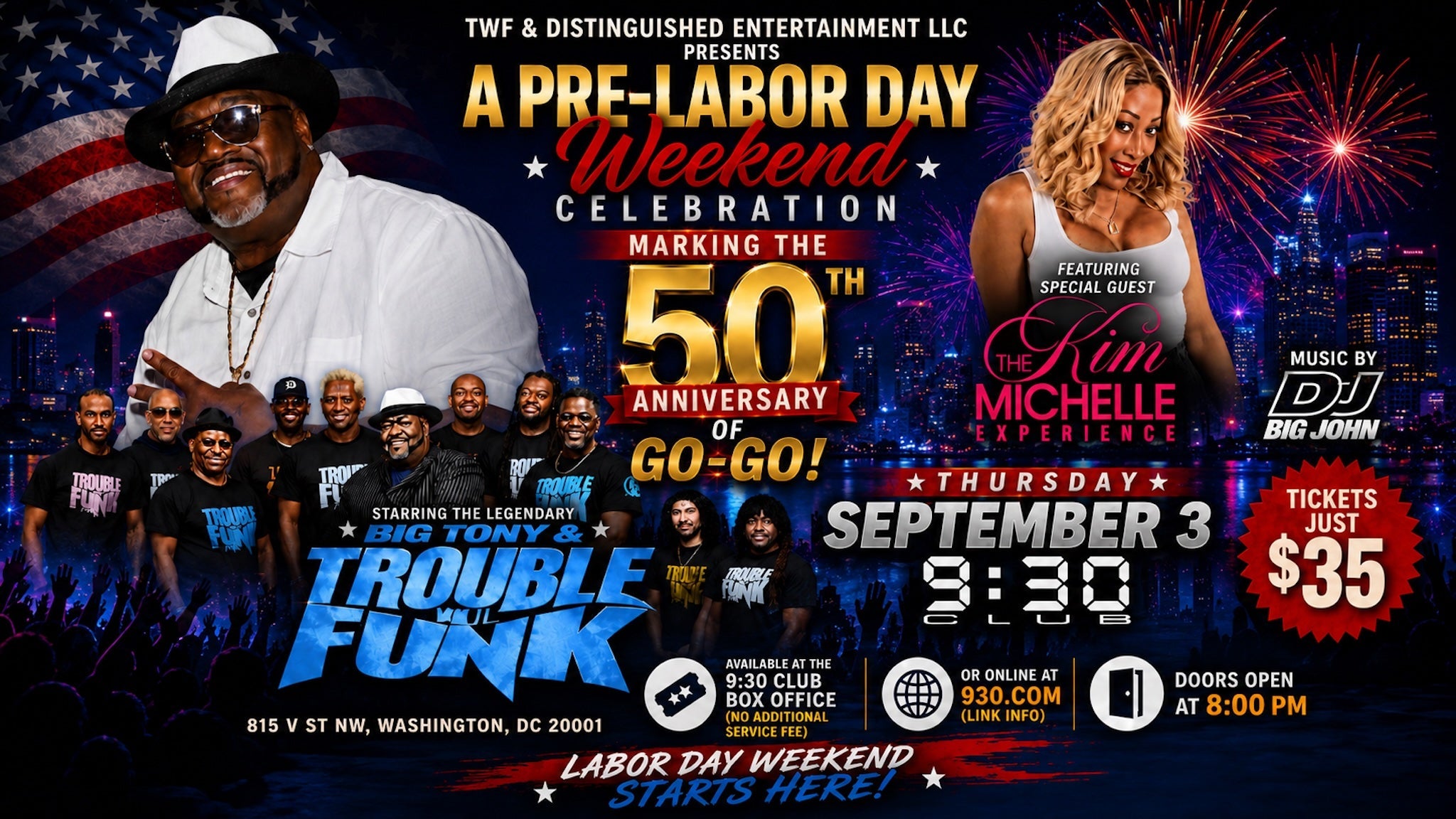 50th Anniversary of Go-Go Celebration