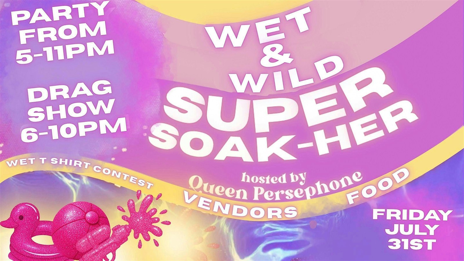 Super Soak-Her Pool Party: Wet and Wild Edition