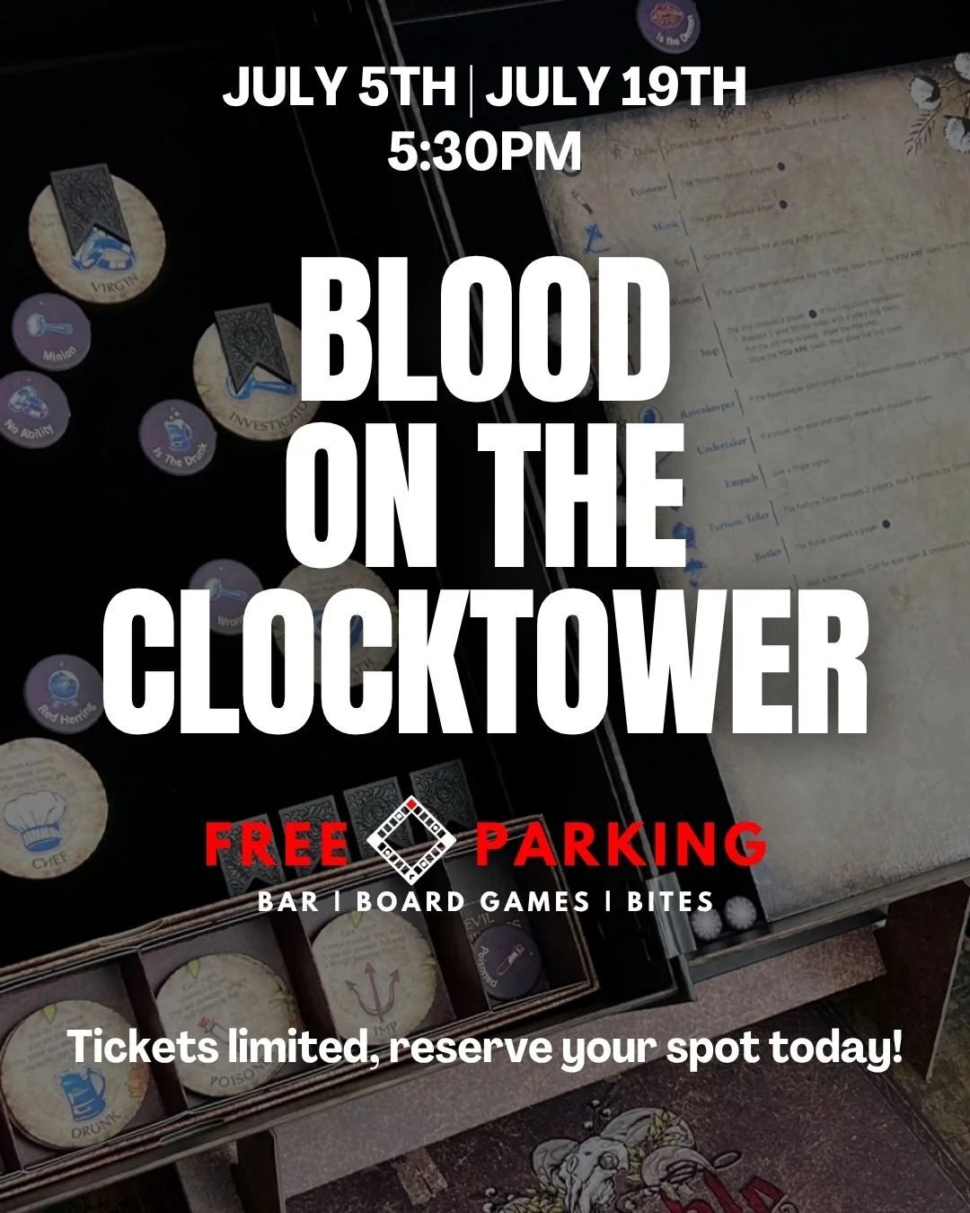 Blood on the Clocktower - July 19th