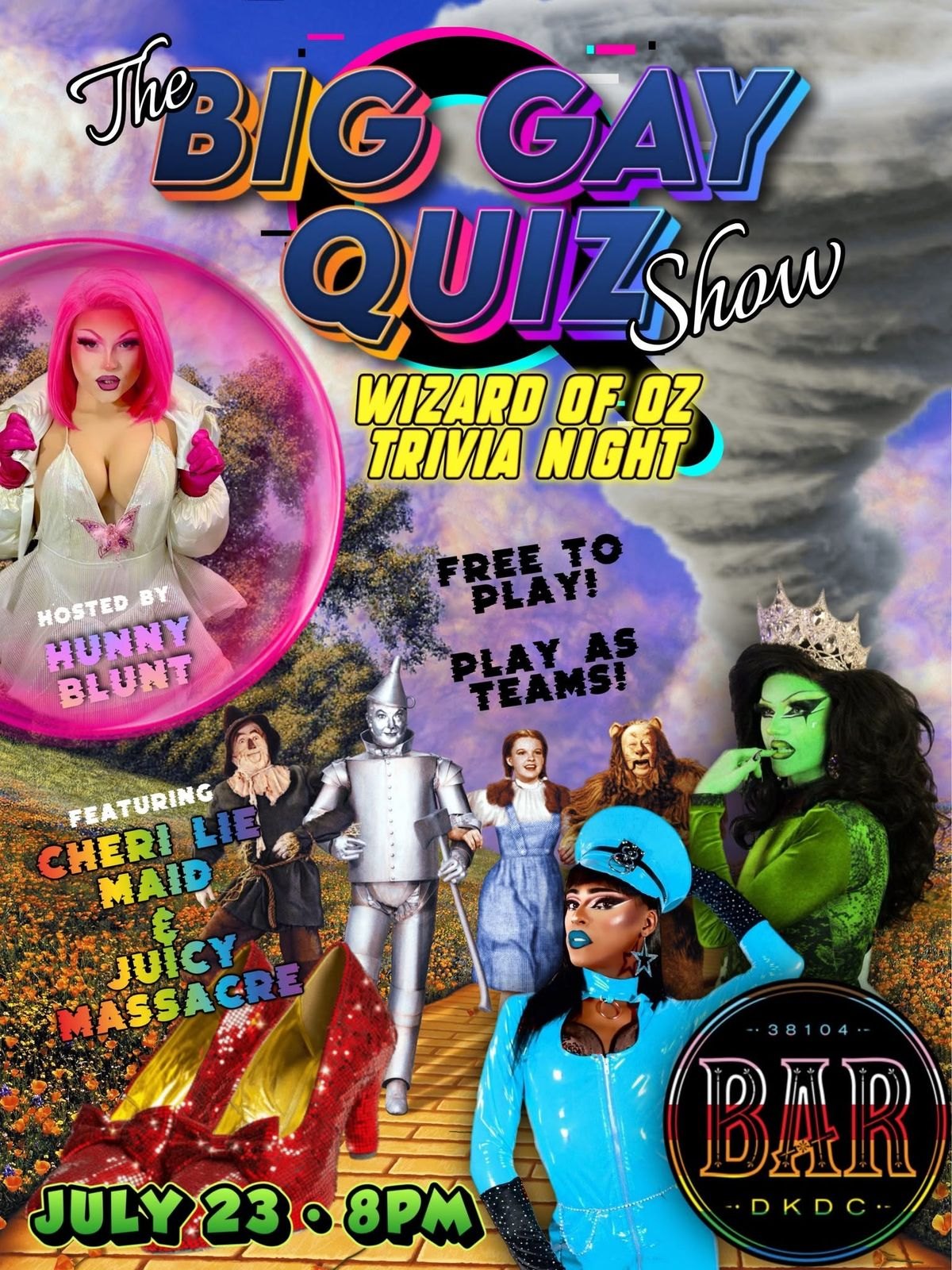 The BIG GAY QUIZ Show: Wizard of Oz Trivia Night