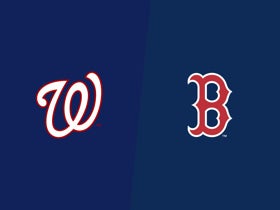 Nationals at Red Sox