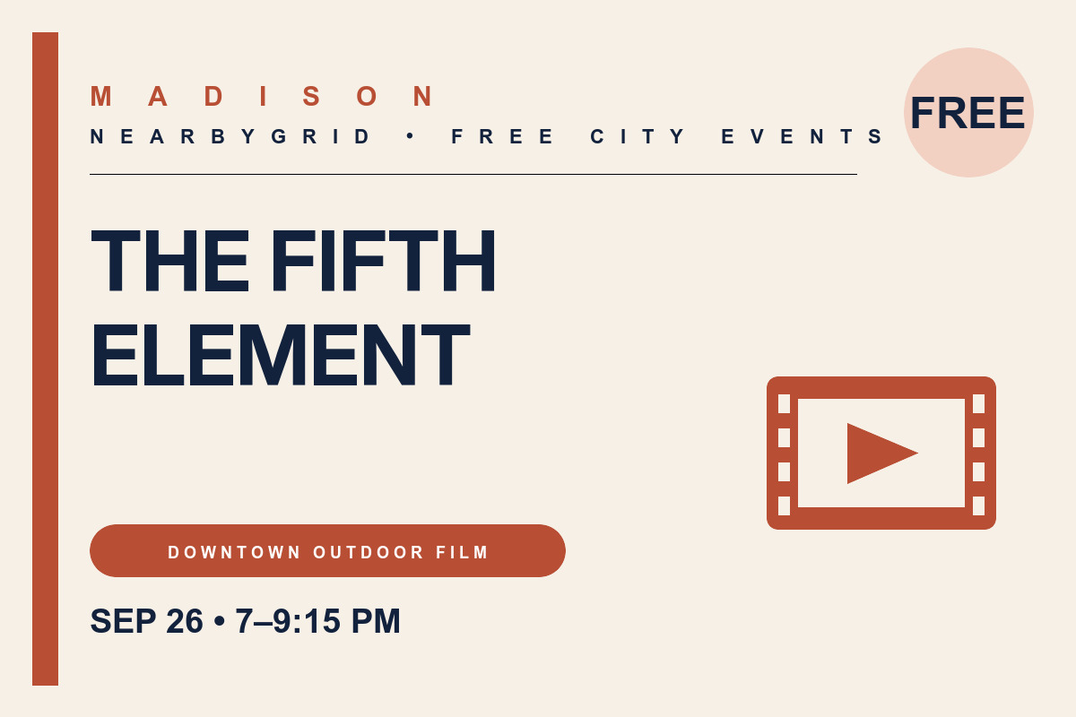 FREE Madison: The Fifth Element in Peace Park
