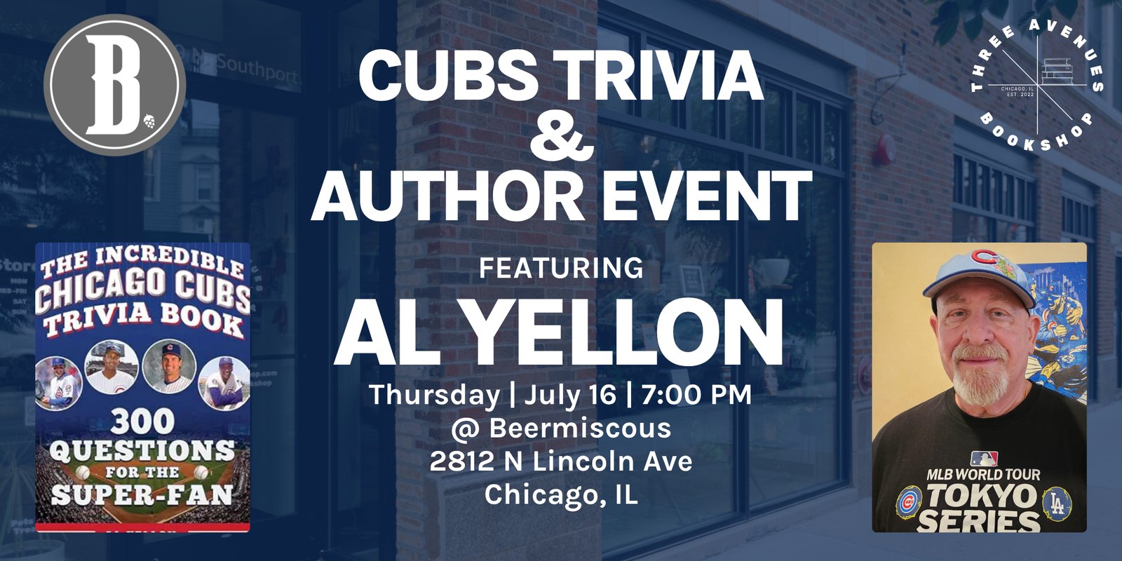 Cubs Trivia Night with Author Al Yellon