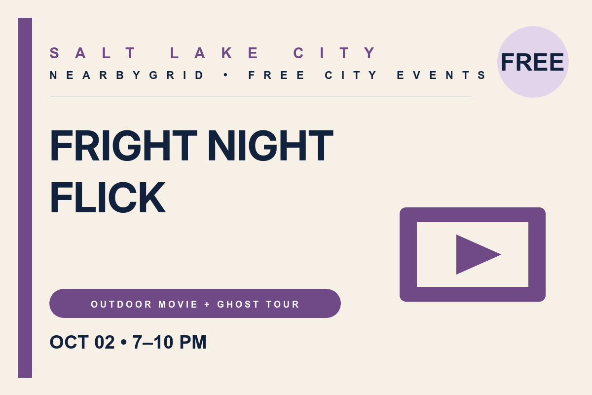 FREE Salt Lake City: Fright Night Flick