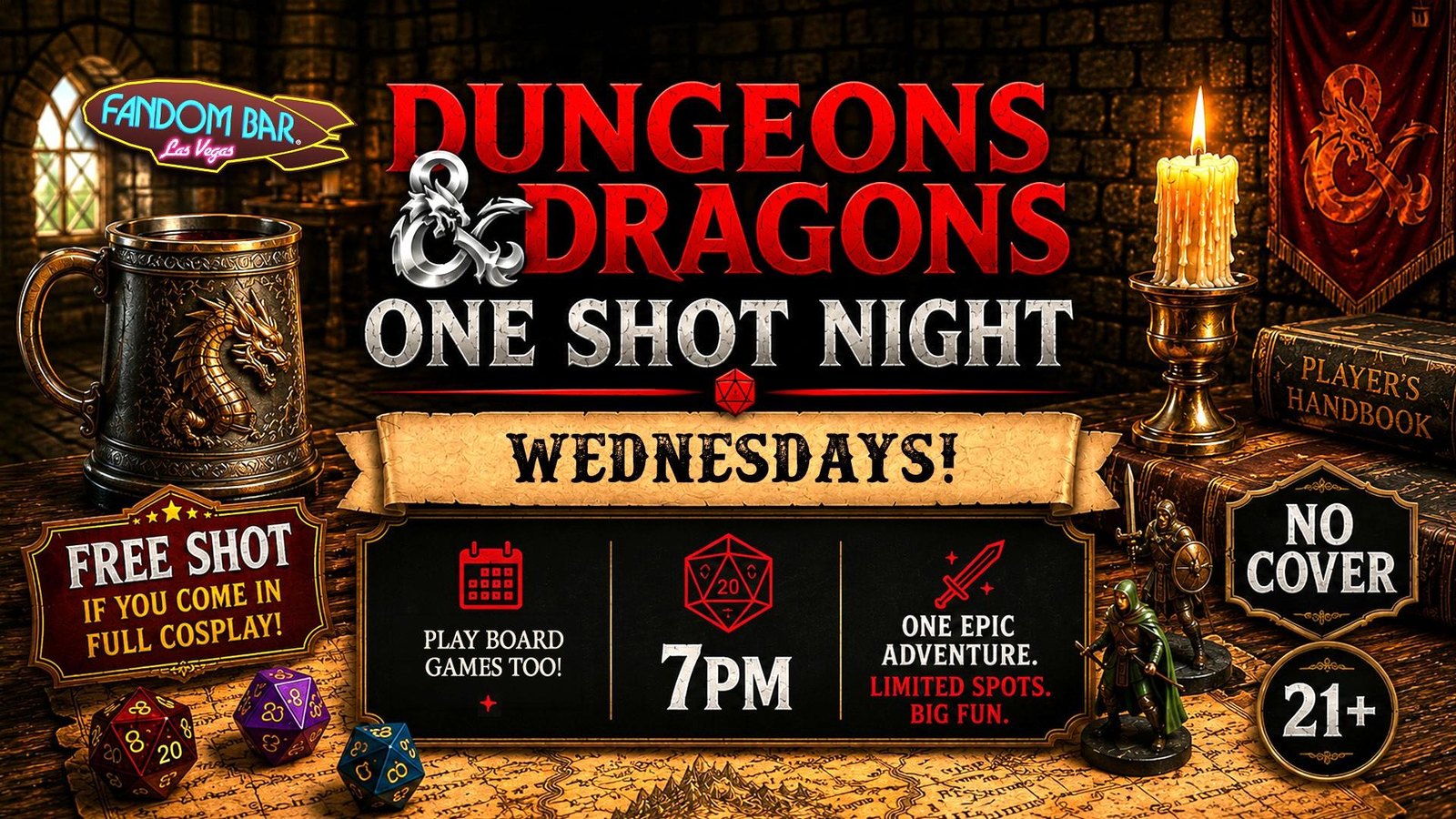 Dungeons & Dragons One Shot Night