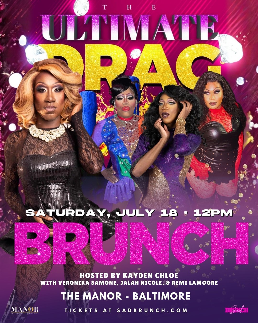 Drag Brunch at The Manor