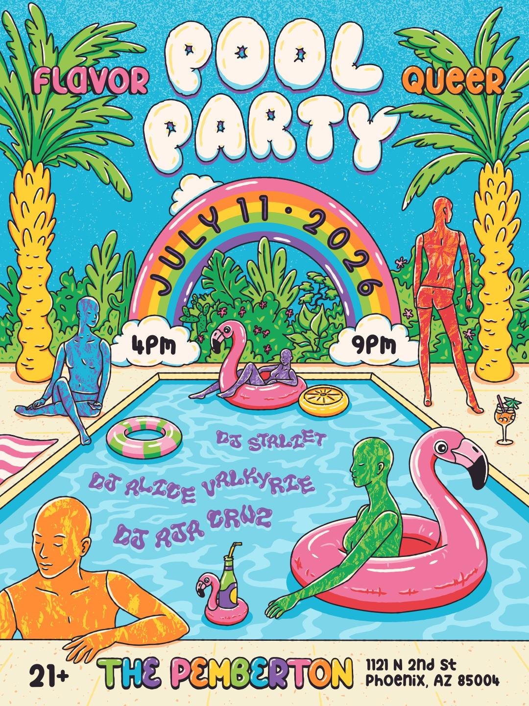 Flavor: Queer Pool Party